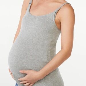 Joyspun Maternity Nursing Cami Gray L-XL NWT‎ in sealed package